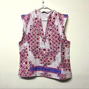 Zara top sleeveless medium large